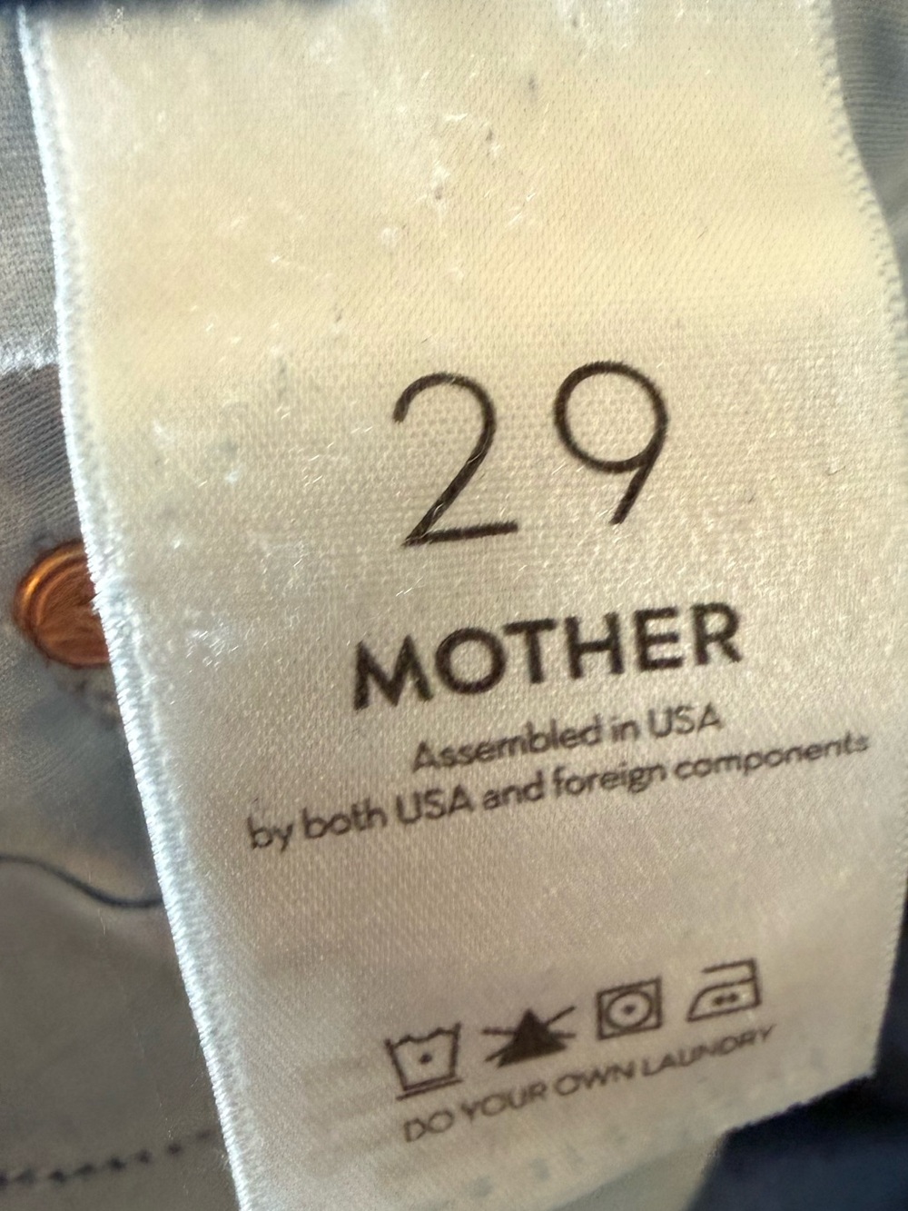 MOTHER The Half Pipe High-Rise Ankle Jeans Size 29 - Picture 8 of 13